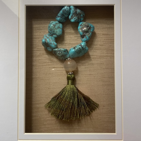 Fetch Frame With Turquoise Decoration - Picture 2 of 3